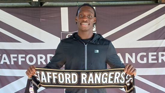 Stafford sign ex-Stoke academy product Efunnuga